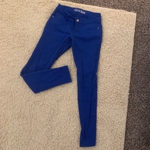 Old Navy rockstar leggings in blue size 4
